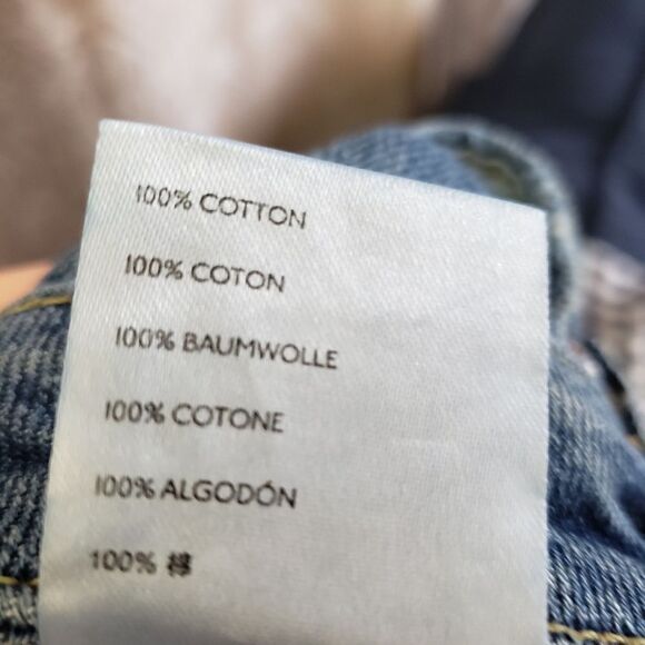 We the Free Distressed Denim Skirt Sz 26 - Picture 6 of 6